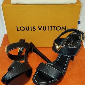 Louis Vuitton Sandal Heels Brand New 7.5 , 37.5
